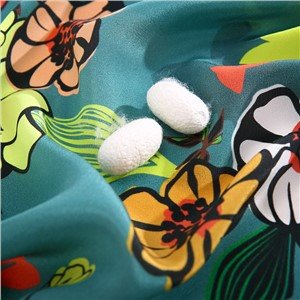 Digital Printed 100% Mulberry Silk Satin Fabric